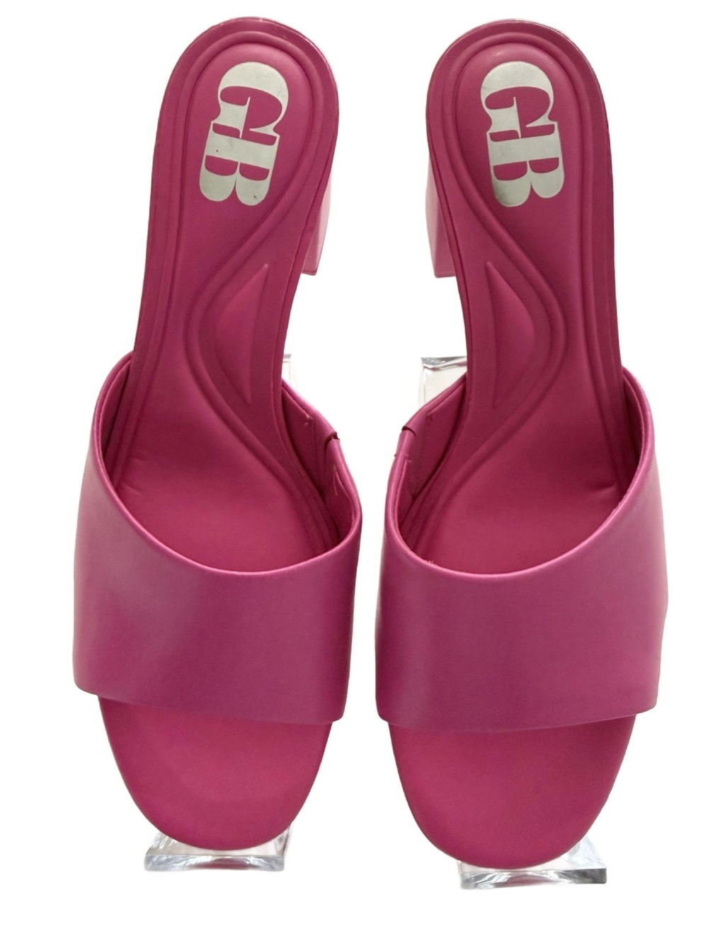 Gianni Bini Barbie Pink Slide Mules. Size 7 1/2 - Picture 2 of 10